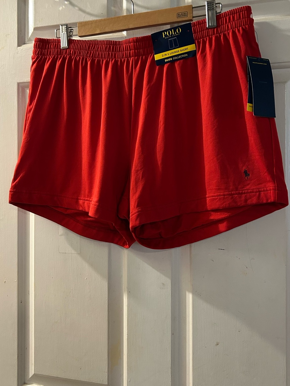 Polo by Ralph Lauren Red Men's Athletic Shorts